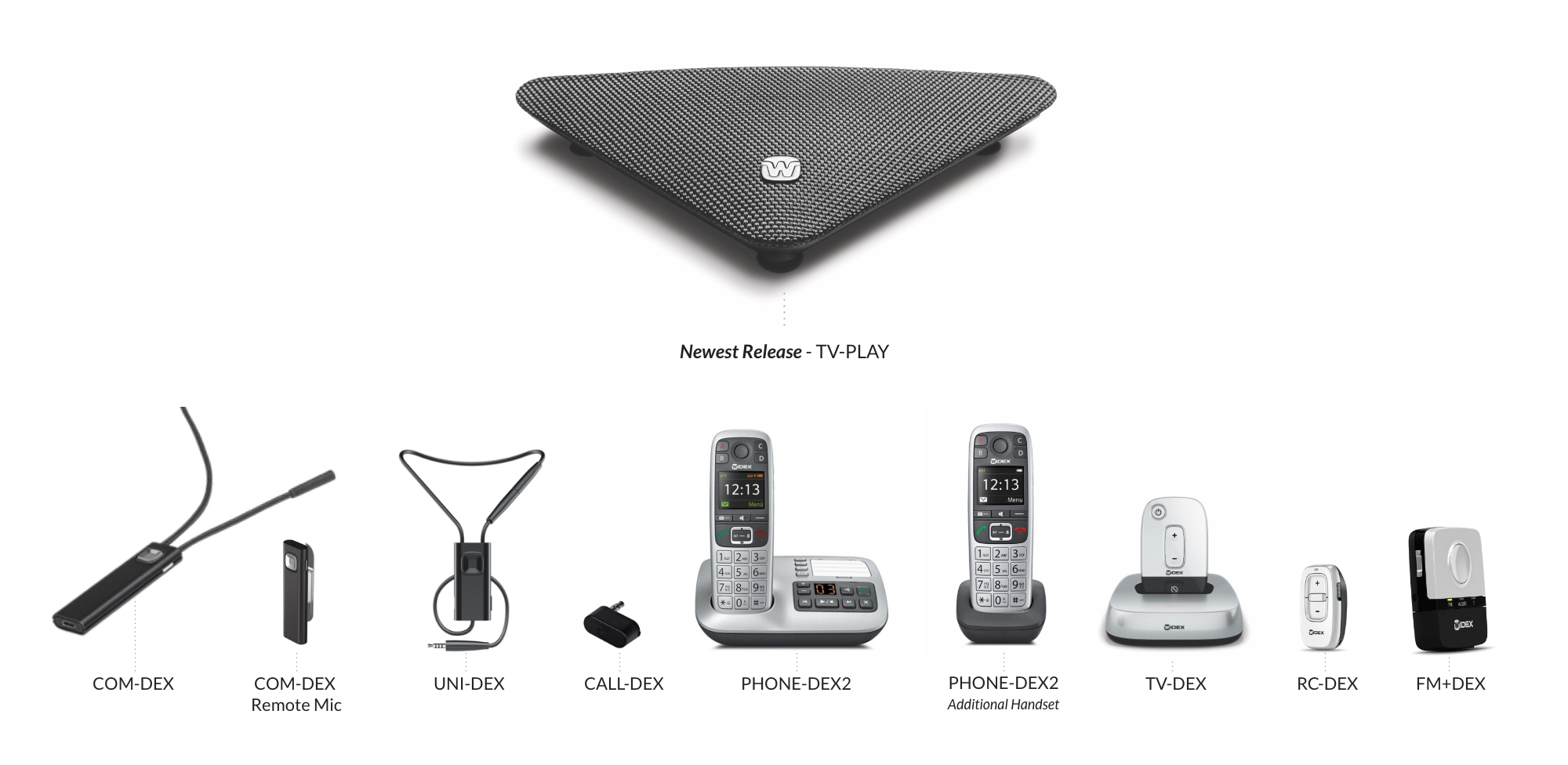 widex hearing aid accessories image